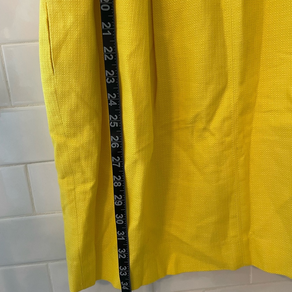 J. Crew Bright Yellow Sheath Dress | 4 - Picture 7 of 11